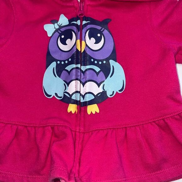 🛍CUTE LITTLE BABIES HOODED SWEATSHIRT SIZE 6-9 MONTHS 🛍 - Picture 2 of 6